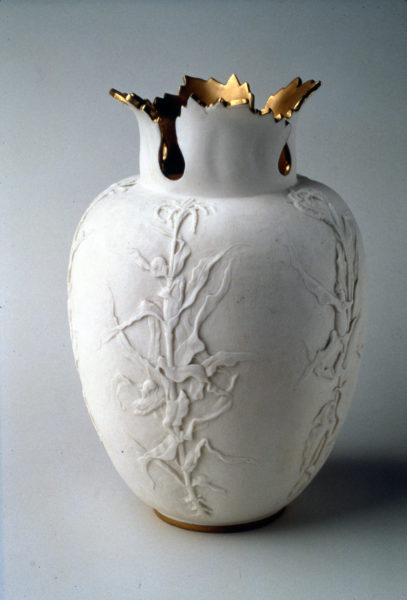 Ceramic Art Company porcelain carved by Kate B. Sears, ca. 1892