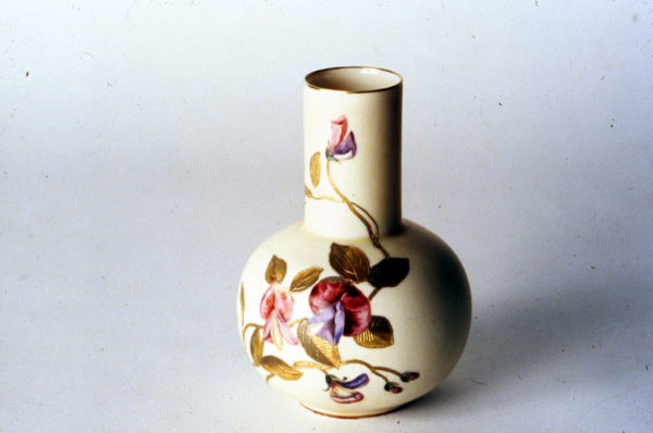 Greenwood Pottery, Ne Plus Ultra Vase, ca. 1885, NJSM 79.1.4