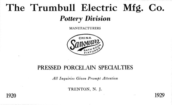 Trumbull Electric Manufacturing Company Advertisement